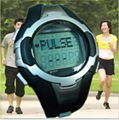 Pulse watch with pedometer 