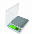 600g*0.01g  6kg*0.1g Kitchen Pocket Scale