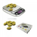 New electronic digital kitchen food weighing scale with 10kg and 3kg 