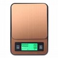 USB Electronic Coffee Scale with Timer and Thermometer BST-K308