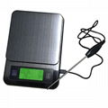 USB Electronic Coffee Scale with Timer and Thermometer BST-K308