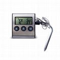 Digital Cooking Food Probe Meat BBQ Grill Thermometer for Smoker Oven Kitchen Th