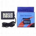 Waterproof Embedded Digital Fridge Freezer temperature meter LCD Digital thermom