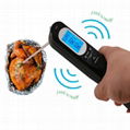 USB Charging Digital meat Thermometer with voice alarm flashlight fast response 