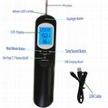 USB Charging Digital meat Thermometer with voice alarm flashlight fast response 