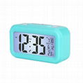 Smart wake up light snooze electronic clock Digital alarm clock for Kids 