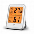 Waterproof wireless temperature humidity Indoor Digital Thermometer Hygrometer w