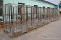 Combination large stainless steel dog cage 1