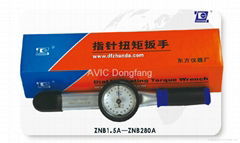 dial gauge torque wrench or dial indication torque wrench