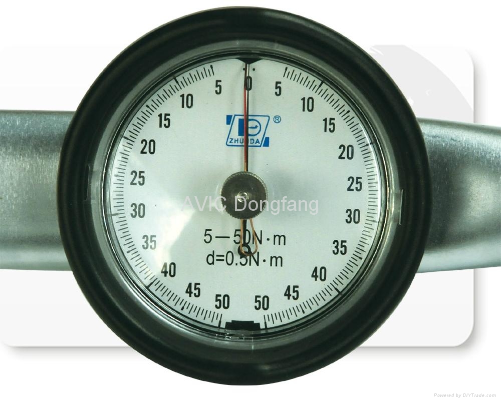 dial gauge torque wrench or dial indication torque wrench ZNB