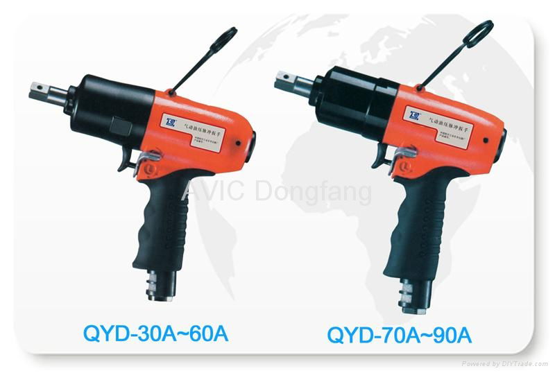 Air Impulse Tools with Square Drive Type