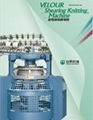 Velour Shearing Knitting Machine