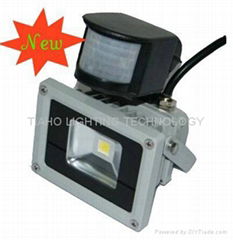 led sensor flood light led tunnel lamp 10w 30w 50w 100w