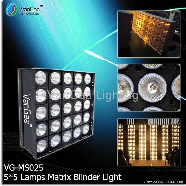 5*5 Lamps Matrix Stage Blinder Light