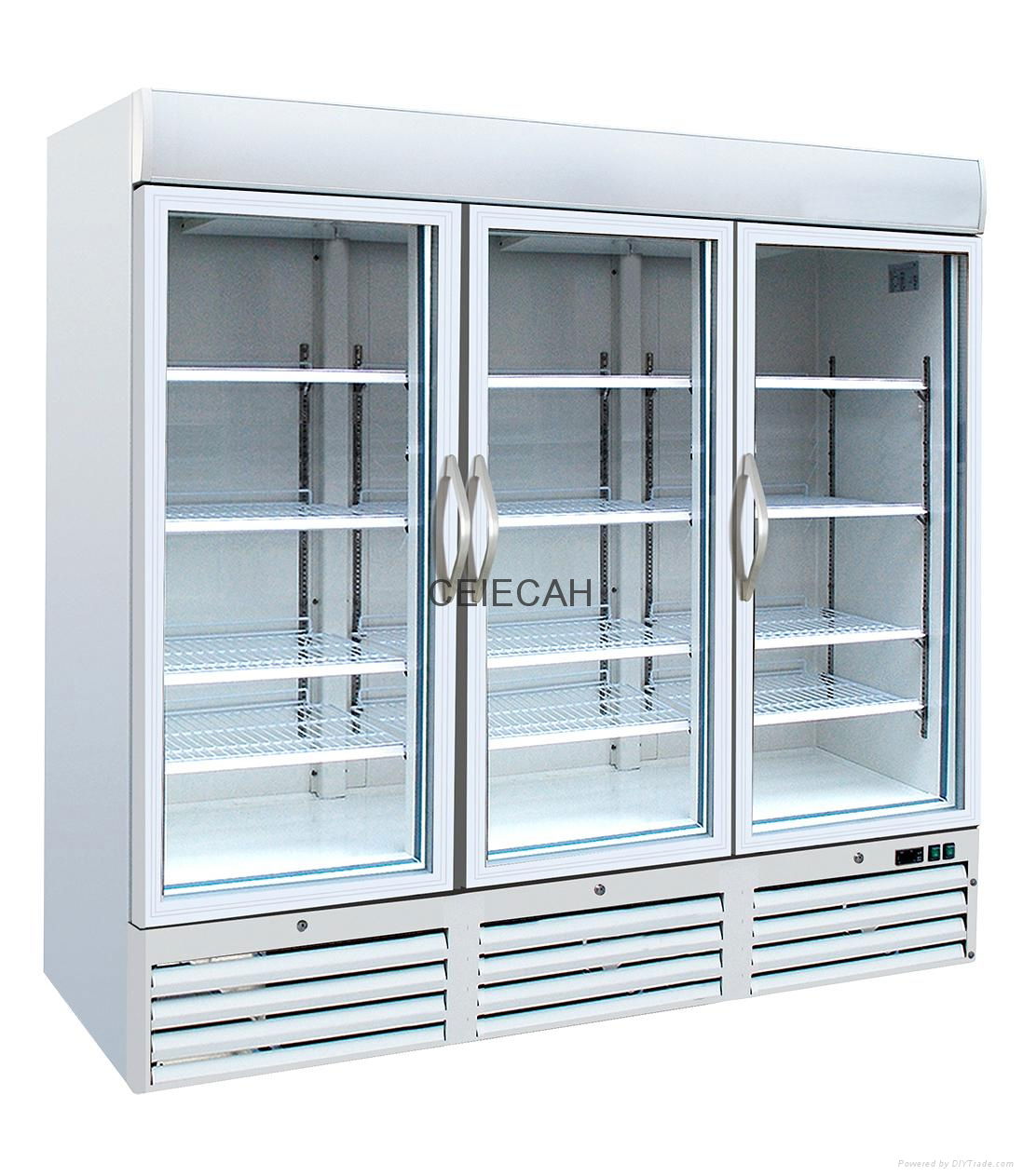 Upright Glass Door Freezer 3