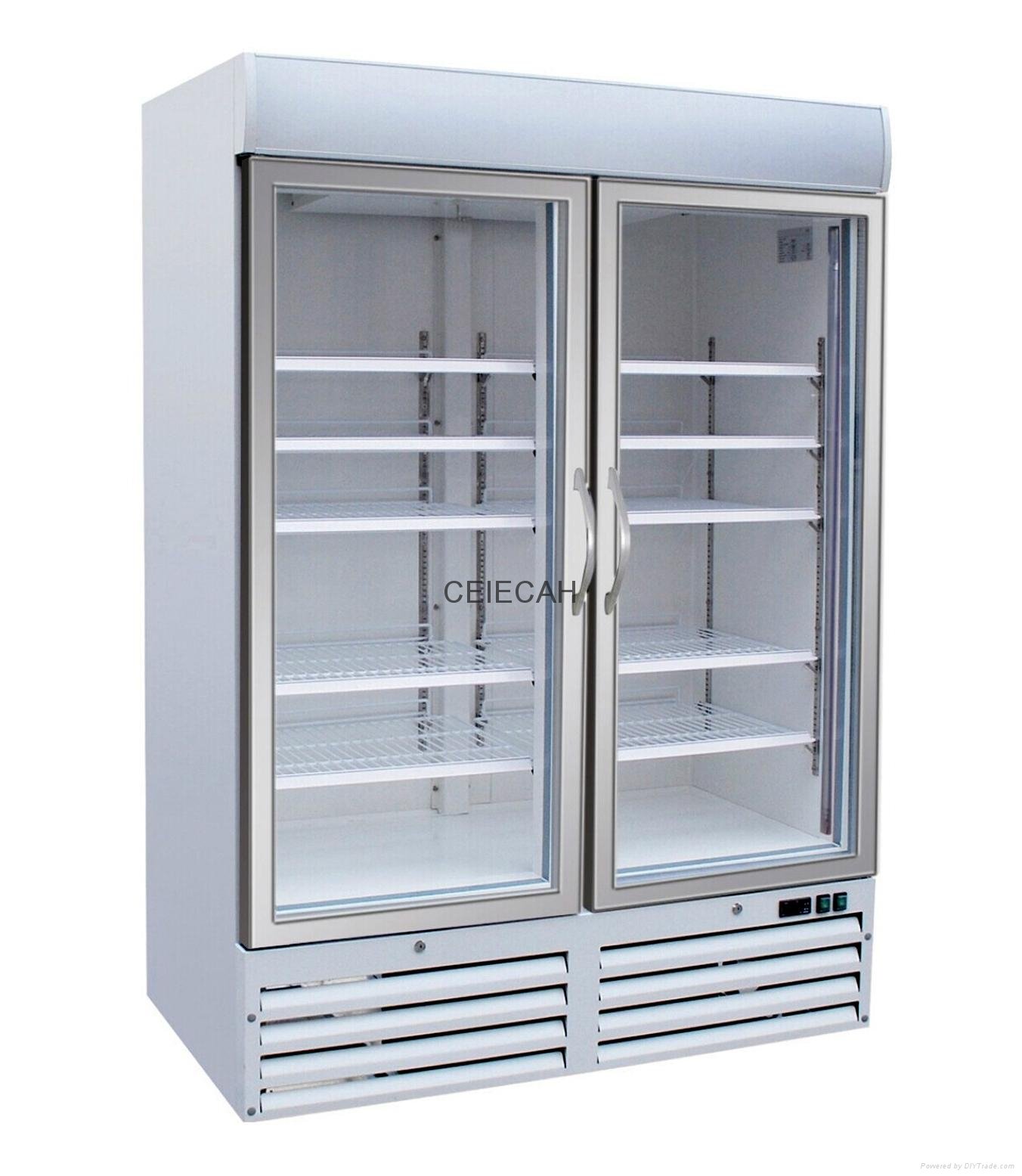 Upright Glass Door Freezer 2
