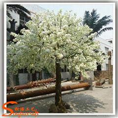 China Supplier Artificial Cherry White Blossom Tree Wedding Decoration