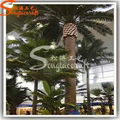 Outdoor High Imitated Decoration Artificial Silver Date Palm Tree 3