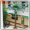 Outdoor High Imitated Decoration Artificial Silver Date Palm Tree 1