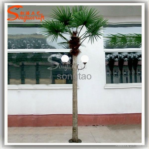 Outdoor Lighting Palm Tree Artificial Lighted Palm Tree Solar Lighted Palm Trees