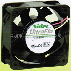 日本电产Nidec散热风扇60*60*25mm