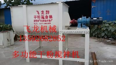 卧式腻子粉砂浆混合机 4