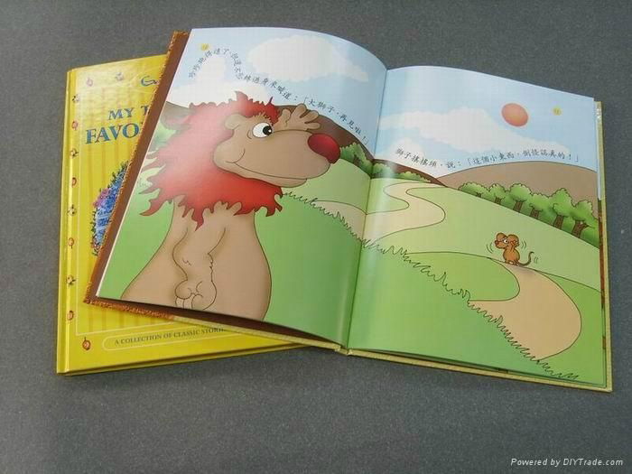 Customized children board book printing 2