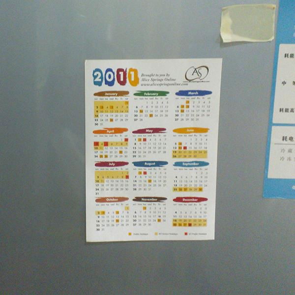 Promotional magnetic calendar pocket calendar 3