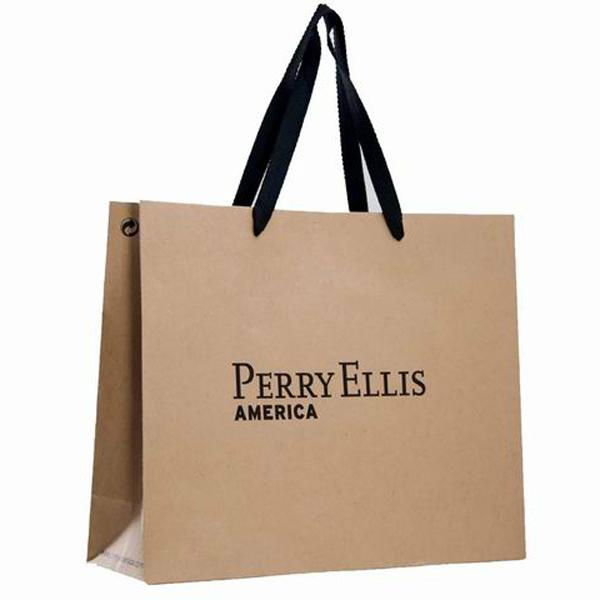 High quality kraft paper bags for shopping 5