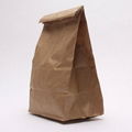 Custom brown kraft paper bags for food 1