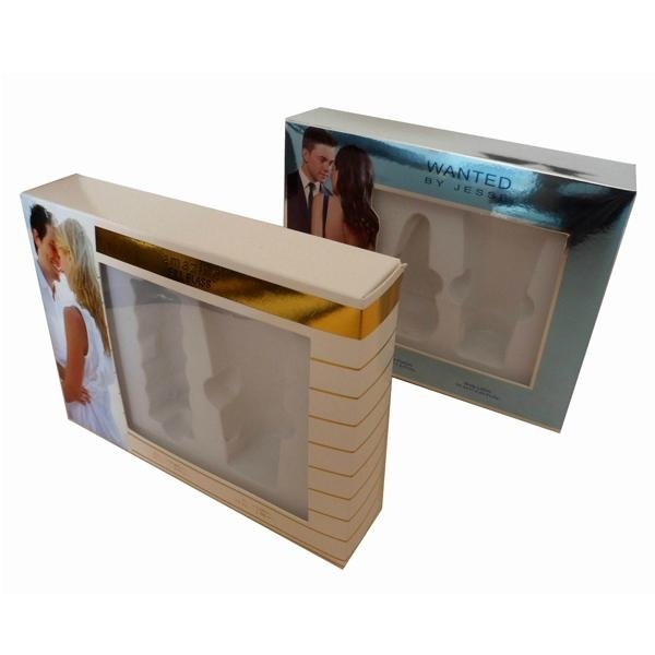 High quality colorful paper cosmetic packaging box 3