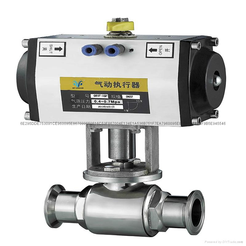 Sanitary ball valve 4