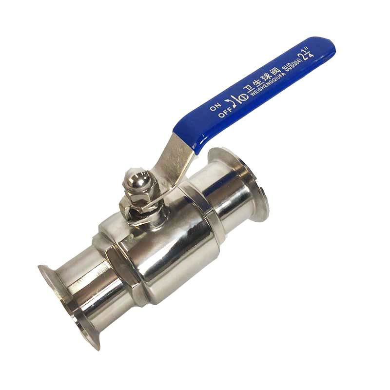 Sanitary ball valve