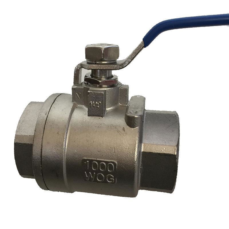 Threaded ball valve