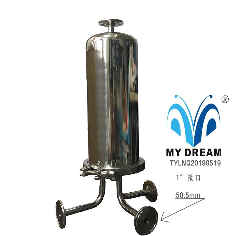 Pure steam sampling condenser 3