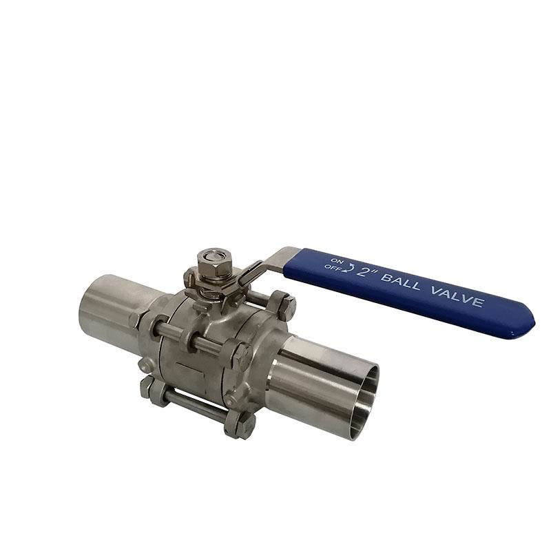 三片式加長自動焊球閥extended automatic ball valve 5