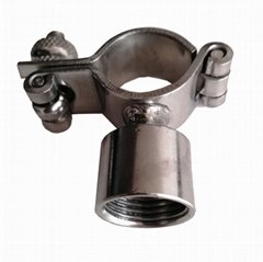 Stainless steel pipe clamp hanged clip