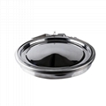 Stainless steel atmospheric manhole