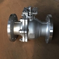 Stainless steel flange ball valve 