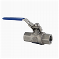 2-piece ball valves with female thread -