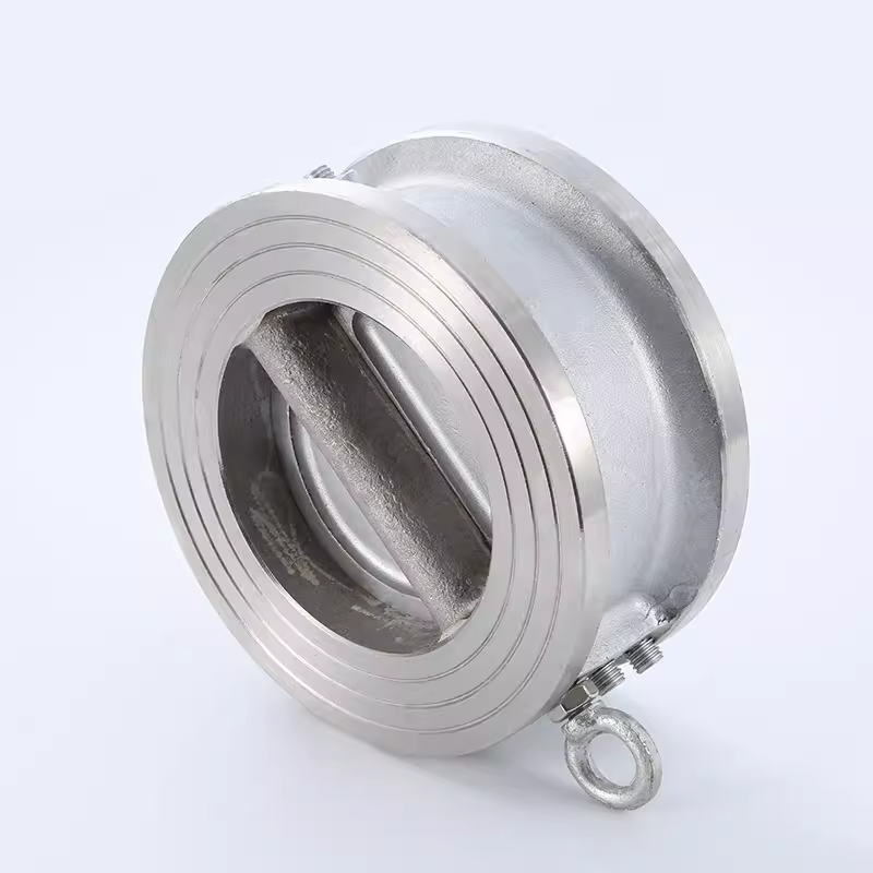 不锈钢双瓣式止回阀H76X-25P H77X-25P