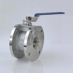 The Q71F-16P Italian ultra-thin ball valve
