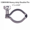 13MHHM-DP Double pin heavy duty clamp 1