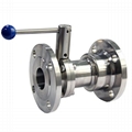 Stainless steel sanitary flange