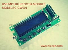 bluetooth digital MP3 recording player , MP3 recording modul