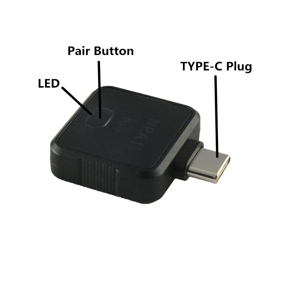 任天堂Switch PS4通用蓝牙耳机适配器音频发射器接收器NPA1 2