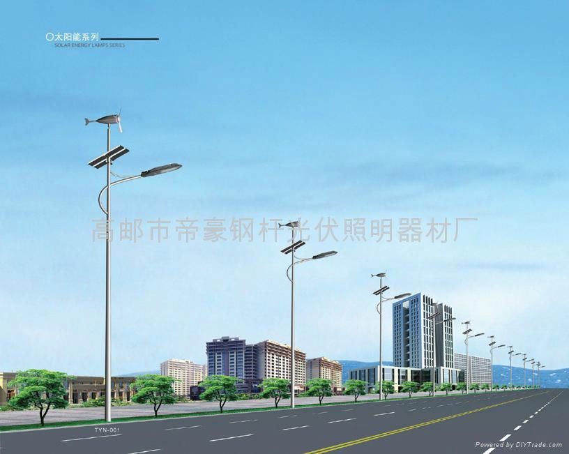 New rural solar street lamp