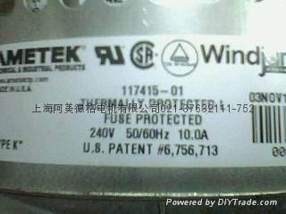 Windjammer風機150371-50 ametek 