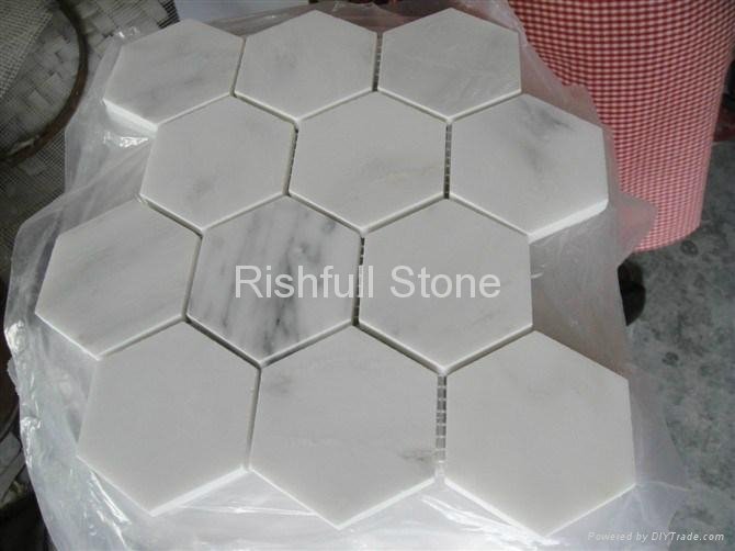 oriental white marble tile