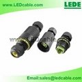 LED IP68 Waterproof Cable Connector